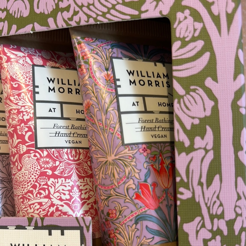 William Morris At Home Forest Bathing Hand Cream Set of 3 NWT 3x 1.0 oz - Picture 5 of 16